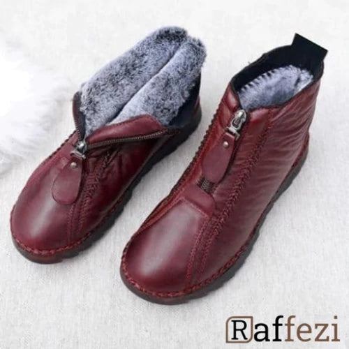 Bota de Inverno Raffezi™ Impermeável e aveludada (Queima de estoque)