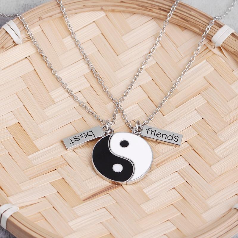 Colar Casal Yin Yang