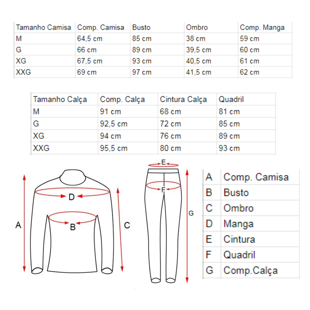 Conjunto Camada Base Compressível e Respirável Ideal para Motociclistas (Masculino)