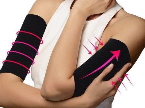 Aparadores De Braço Fitru - Faixas Termogênicas Para Exercícios - Neoprene Premium