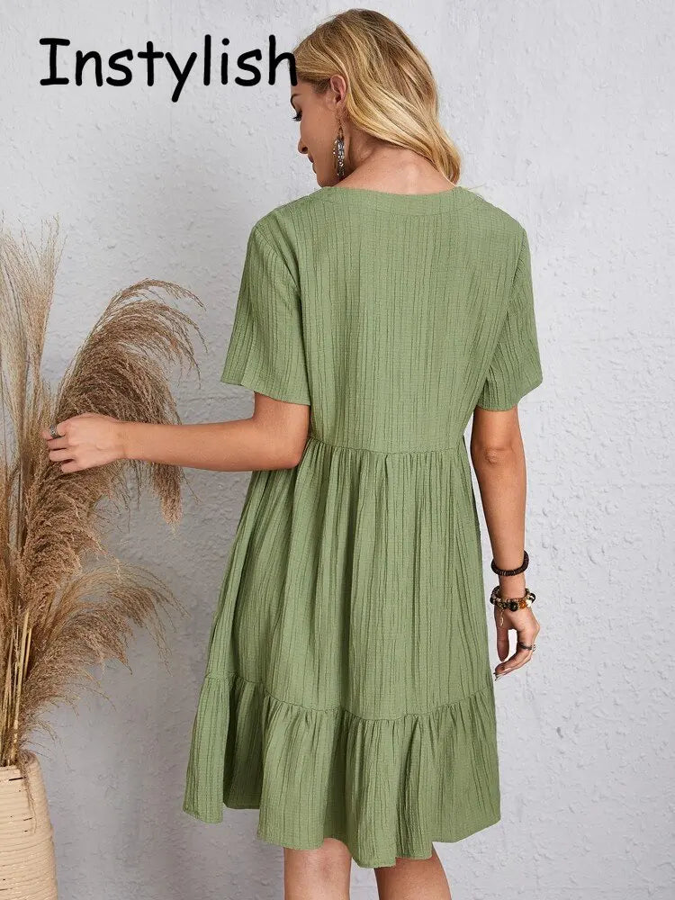 Vestido Casual Coleção Verão 2024