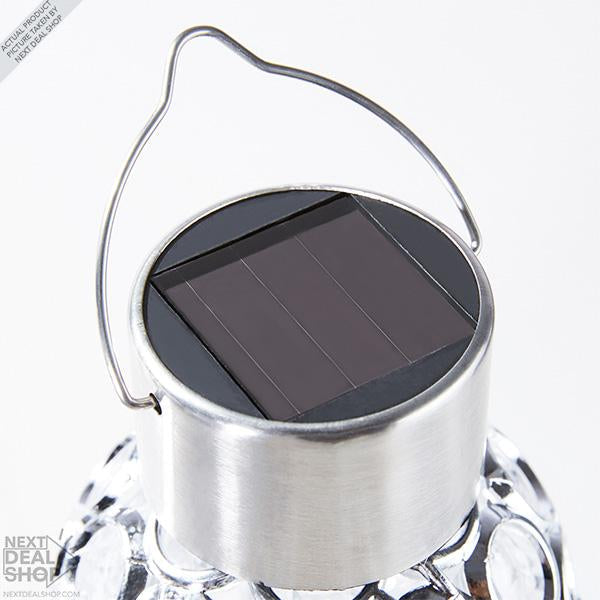 Bola de Cristal LED Multicor de Energia Solar