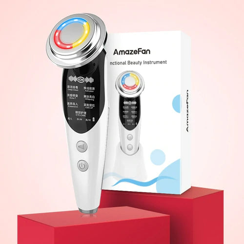 Aparelho Radiofrequencia Rejuvenescimento Facial Led 7 Em 1