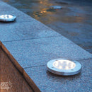 2 Peças de Luz de Chão LED a Energia Solar