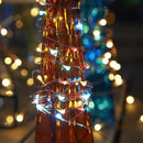 Luzes de Fio de Cobre Movidas a Energia Solar