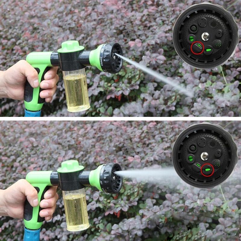 Encaixe de Mangueira Premium 8 em 1 - Perfeito Para Regar Plantas, Lavar o Carro, Dar Banho em Animais!