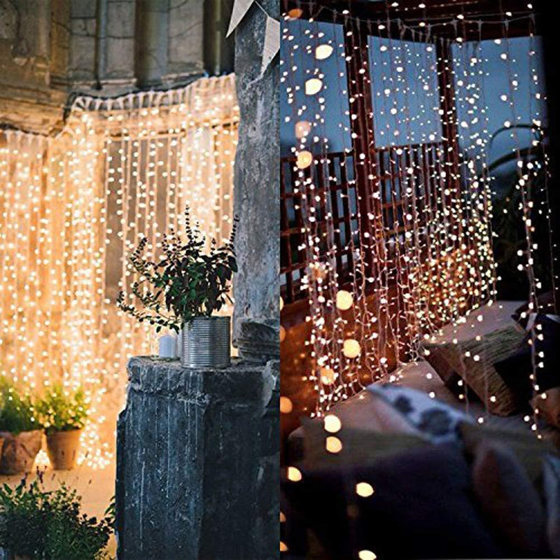 Luzes de cachoeira LED alimentadas por USB
