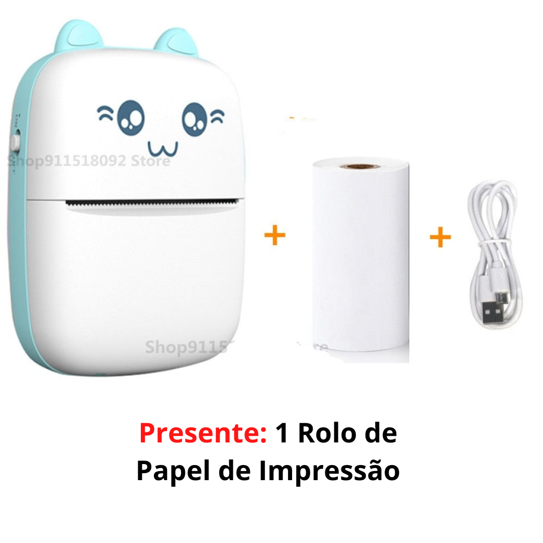 Mini Impressora Bluetooth