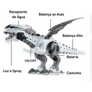 Dinossauro Robô Elétrico Spray Fire
