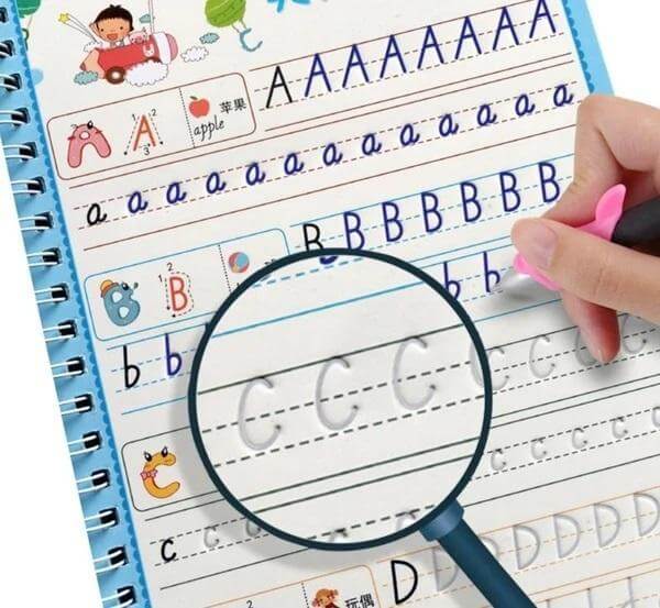 Caderno Criança Aprendiz - Kit 4 Cadernos