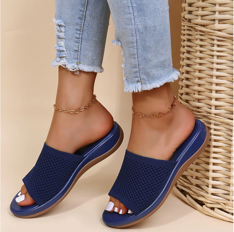 Sandália Flatform Confort