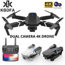 Drone E88 Pro com Câmera 1080p ou 4k (1 ou 2 câmeras)