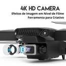 Drone E88 Pro com Câmera 1080p ou 4k (1 ou 2 câmeras)