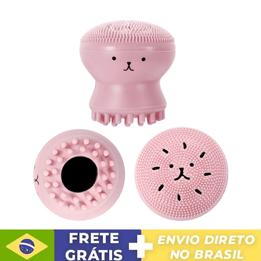 Esponja Limpeza Facial - Esfoliante Formato Polvo