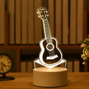 Luminária 3D Acrilico Decorativa Led