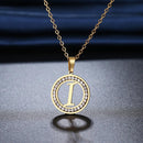 Colar Com Letra - A-Z - Garotas fashion 