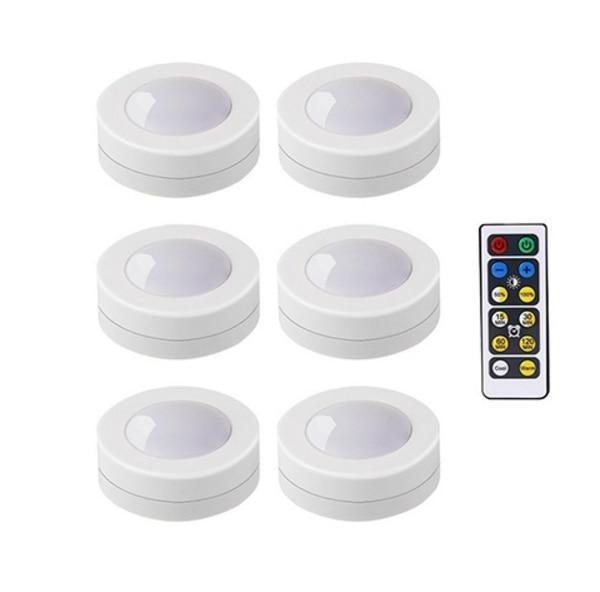 Kit 6 Luminárias de Led - sem fio - Tenda de Ofertas