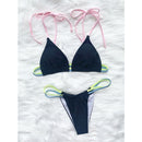 Biquíni Brasileiro Alcinha Neon Detail 6 Cores