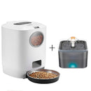 Alimentador Automático 4,5L e Fonte de Água Automática 2L para Pets
