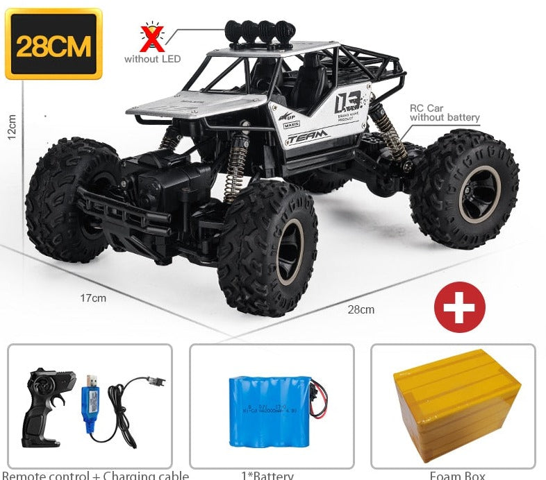 Carro à Prova de Choque Resistência a Colisão Controle Remoto 2.4 GHZ