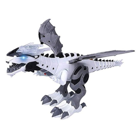 Dinossauro Robô Elétrico Spray Fire