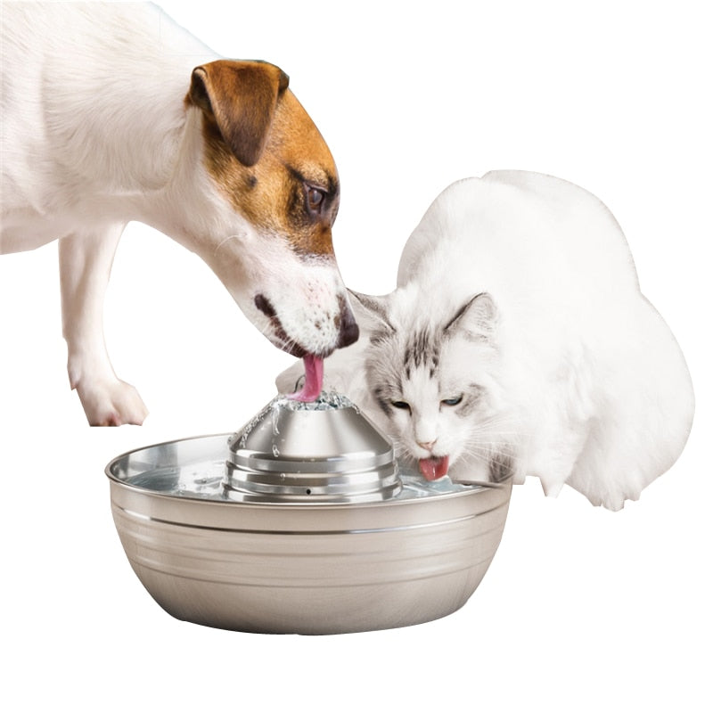 Fonte de Água Inox Automática para Pets
