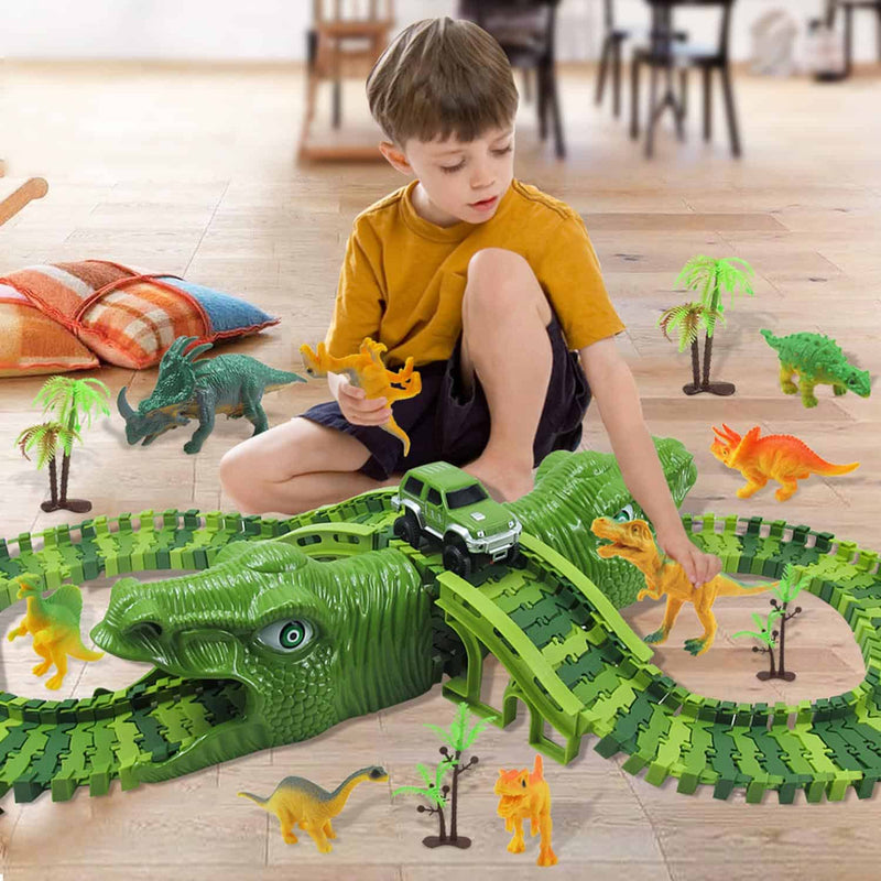 Parque Dos Dinossauros 153 Peças - Facilidade em Montar e Desmontar