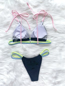 Biquíni Brasileiro Alcinha Neon Detail 6 Cores