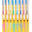 Canetas Brilhosa Linha Dupla