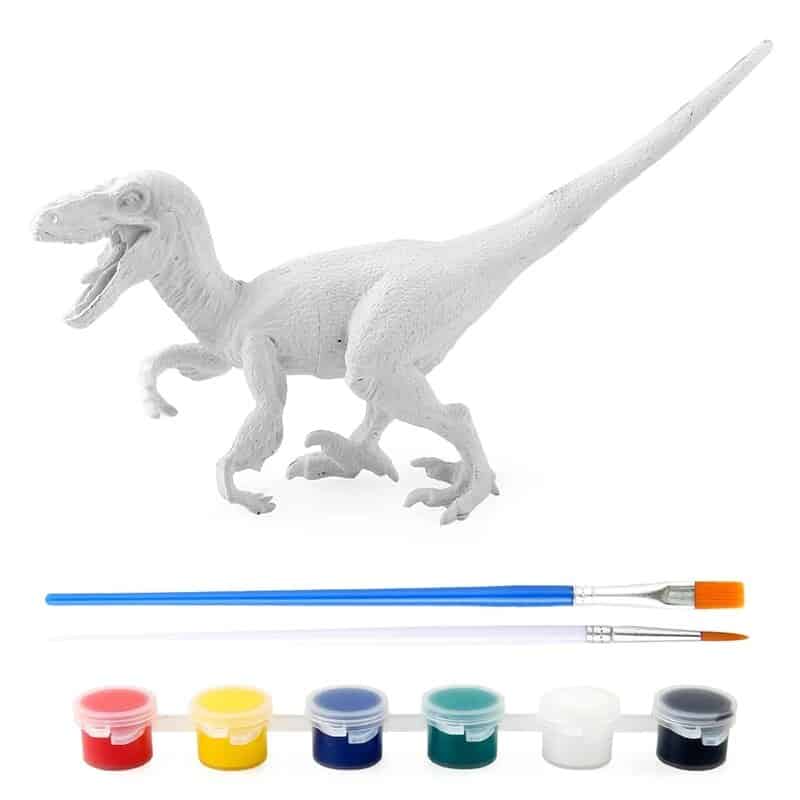 Kit de Pintura Dinossauros -Apredizado E Diversão Para as Crianças
