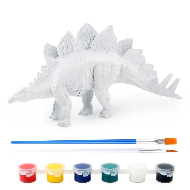 Kit de Pintura Dinossauros -Apredizado E Diversão Para as Crianças
