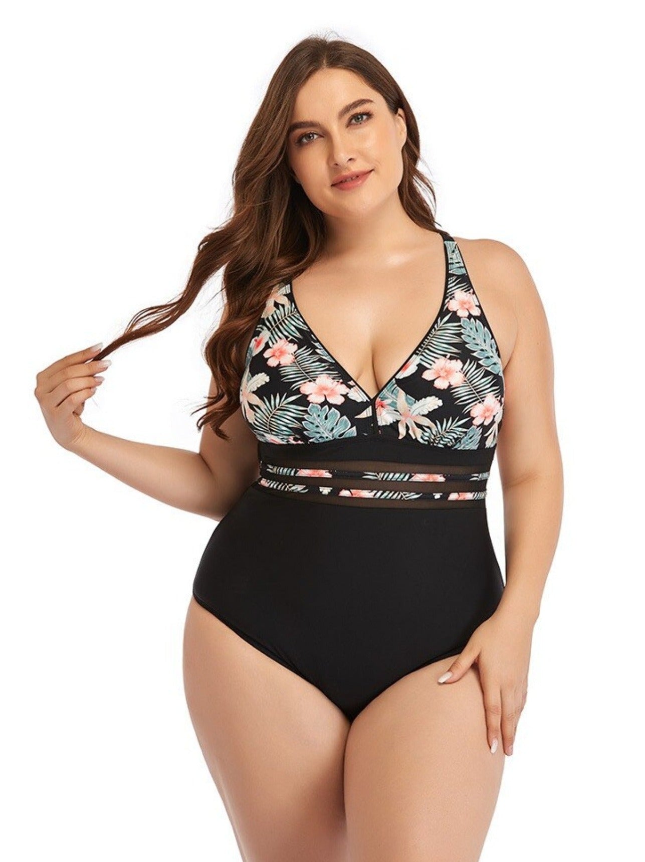 Maiô Preto e Floral Verão 2023