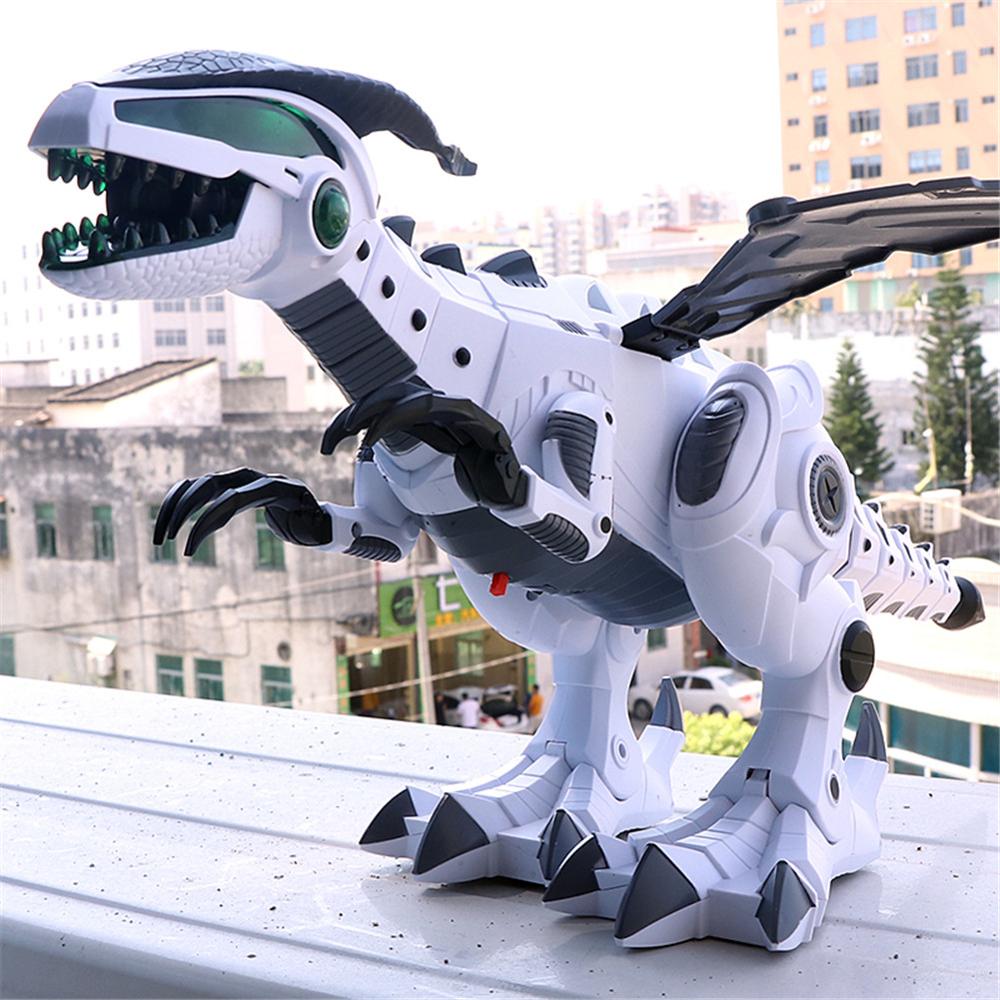 Dinossauro Robô Elétrico Spray Fire