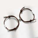 Pulseira Magnética de Casal - Lua e Sol