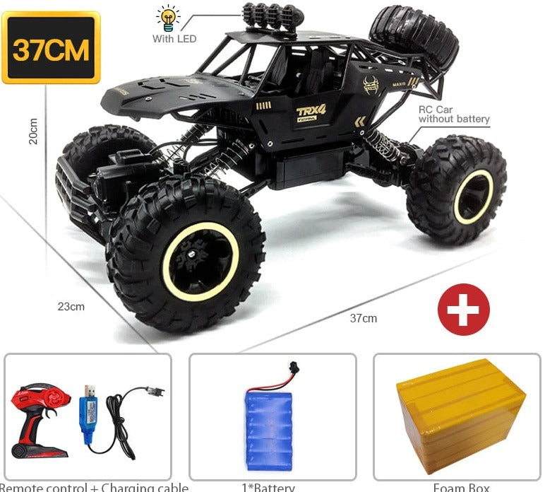 Carro à Prova de Choque Resistência a Colisão Controle Remoto 2.4 GHZ