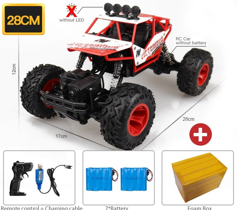 Carro à Prova de Choque Resistência a Colisão Controle Remoto 2.4 GHZ