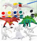 Kit de Pintura Dinossauros -Apredizado E Diversão Para as Crianças
