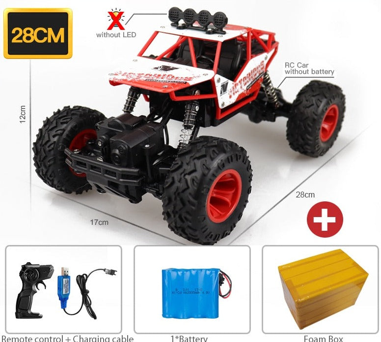 Carro à Prova de Choque Resistência a Colisão Controle Remoto 2.4 GHZ