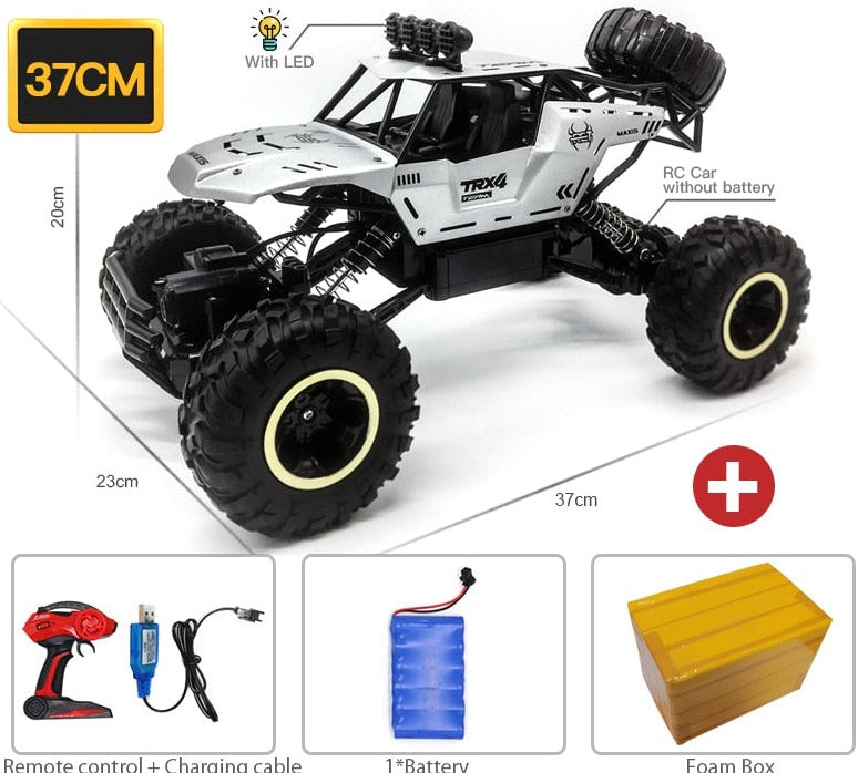 Carro à Prova de Choque Resistência a Colisão Controle Remoto 2.4 GHZ