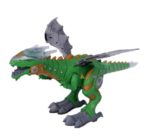 Dinossauro Robô Elétrico Spray Fire