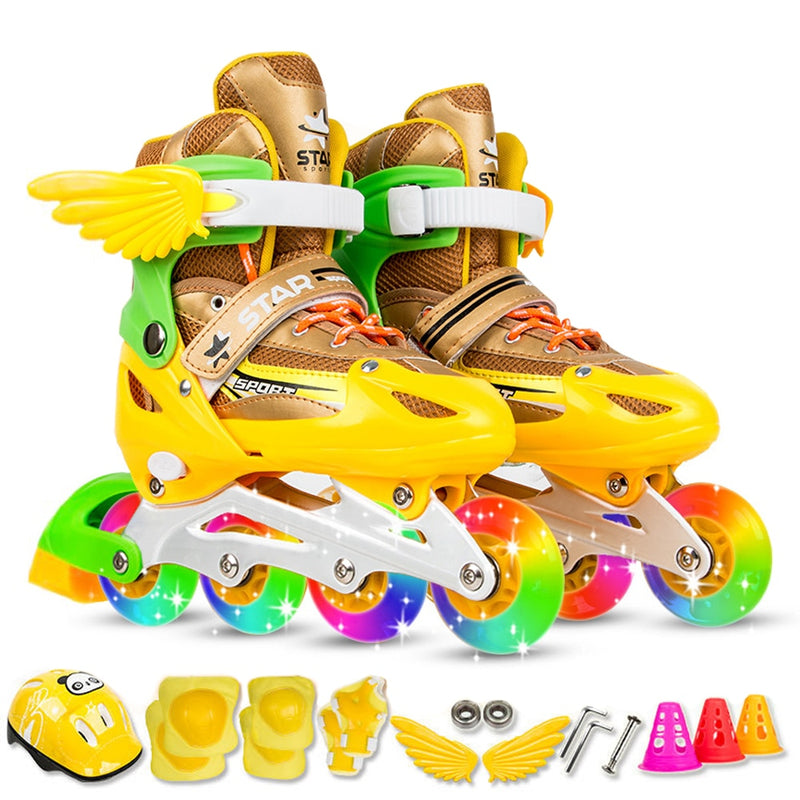 Patins com ou sem Led e Equipamento de Proteção