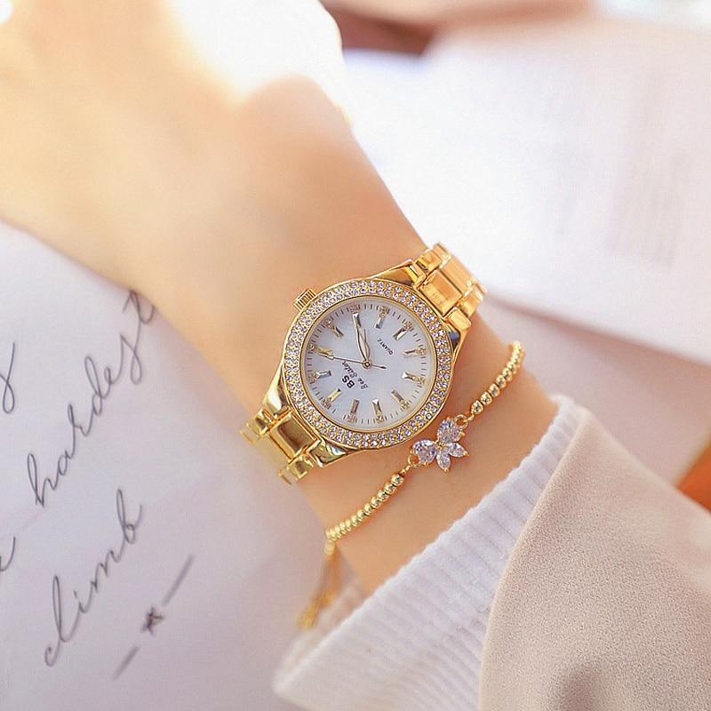 Relógio Feminino Golden Glow - Gratis Bracelete