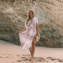 Vestido de Praia Sexy Retrô 2 Modelos