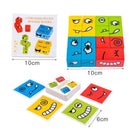 Quebra Cabeça de Madeira Montessori - Frete Grátis 20% OFF