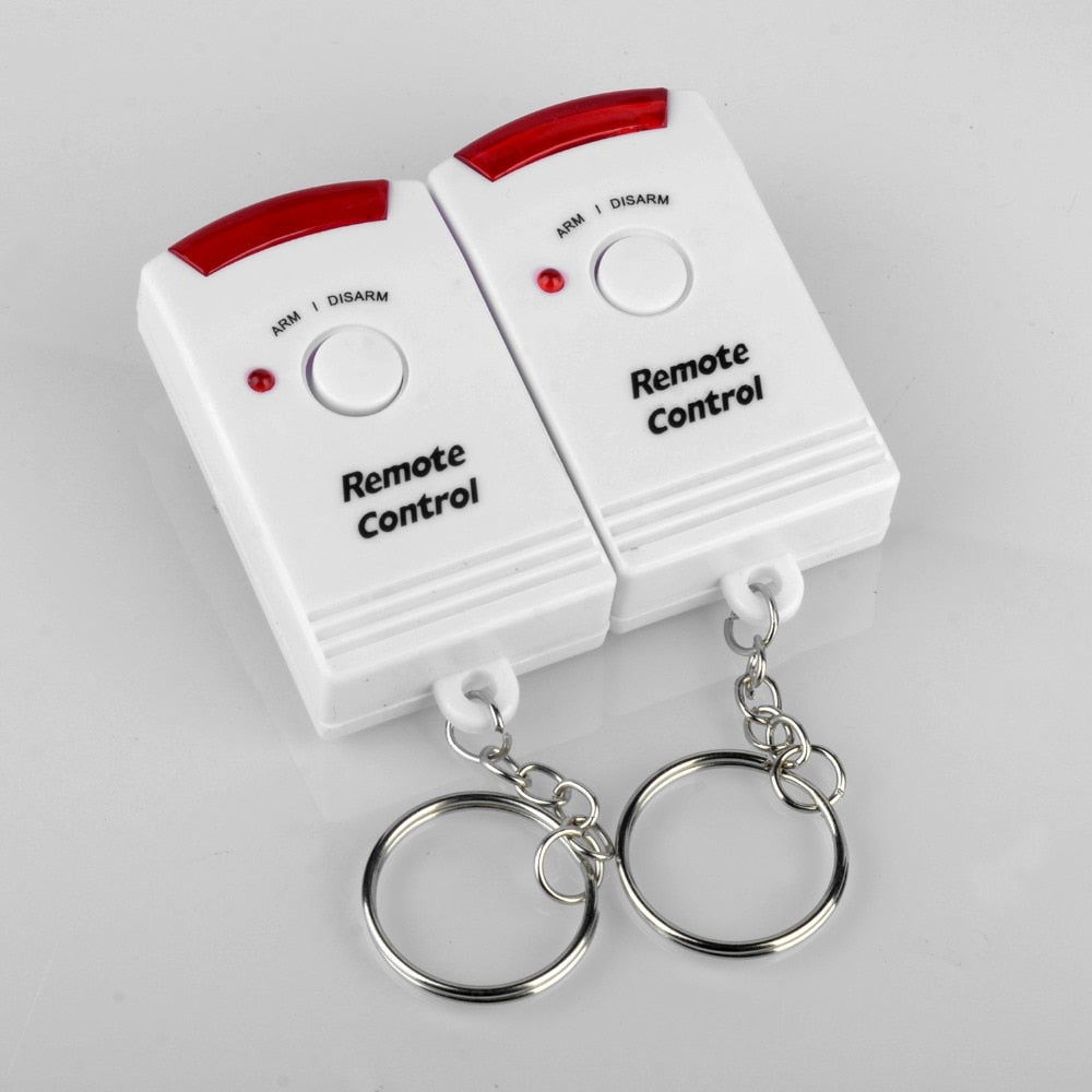 Alarme Anti-Roubo Detector de Movimento - Infravermelho com Controle e Sirene 105db