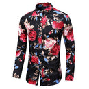 Camisa Social Floral