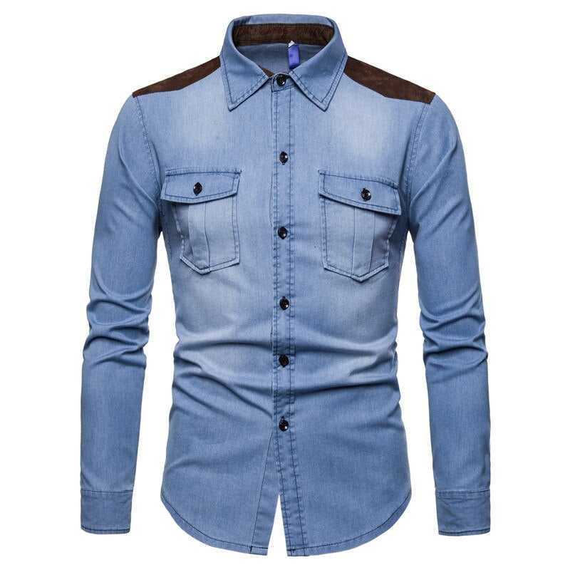 Camisa Jeans Long