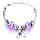 Pulseira feminina berloques metal 925