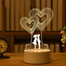 Luminária 3D Acrilico Decorativa Led