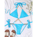 Biquíni Amarrações Continhas do Mar Verão 2023 7 Cores